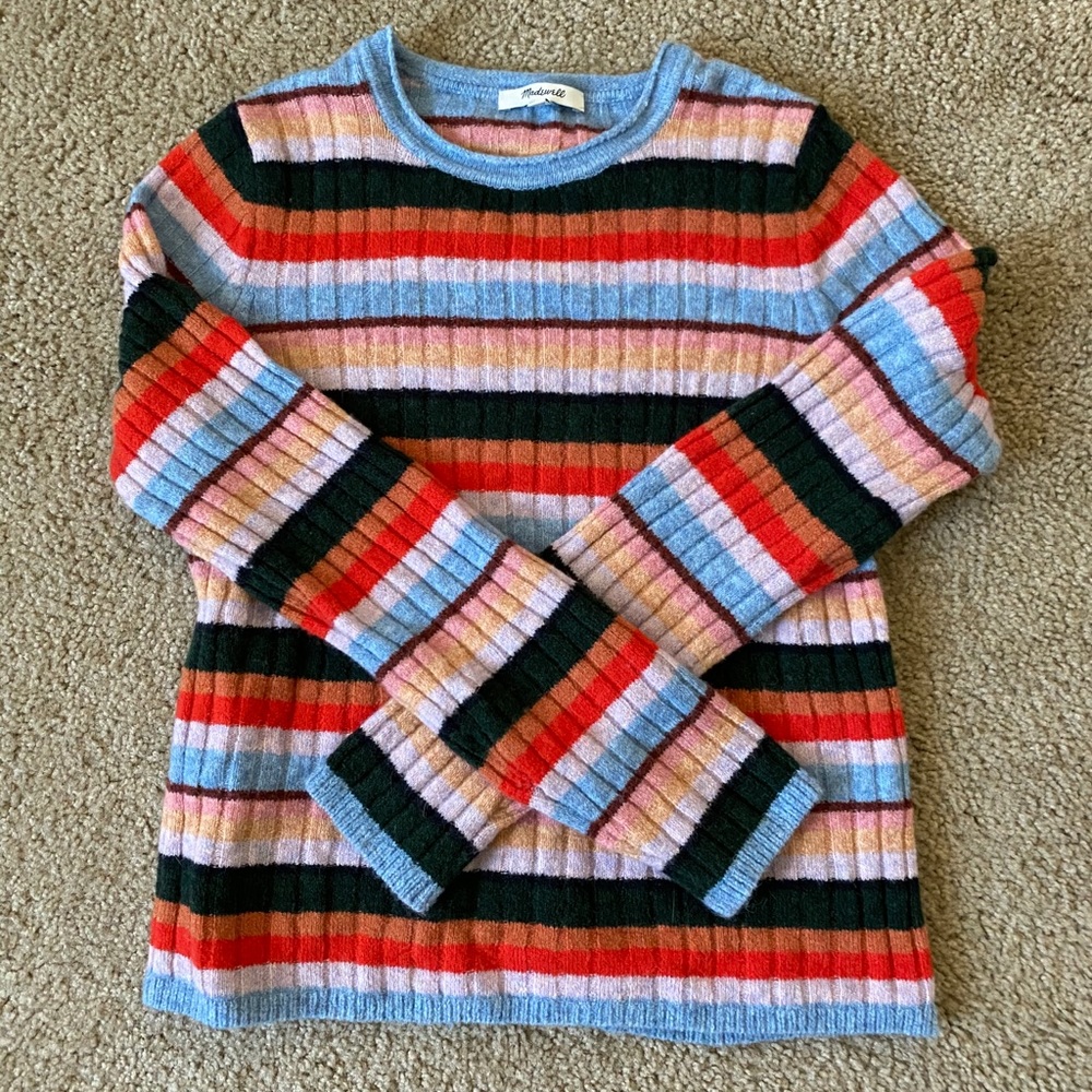 Madewell Striped Sweater - Picture 4 of 4